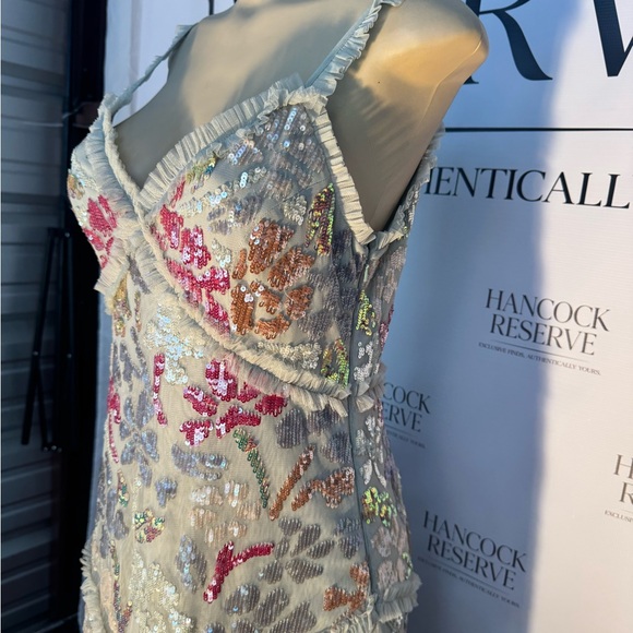 Needle & Thread | Dresses | Needle Thread Sequin Embellished Tulle Gown  Pistachio Champagne | Poshmark